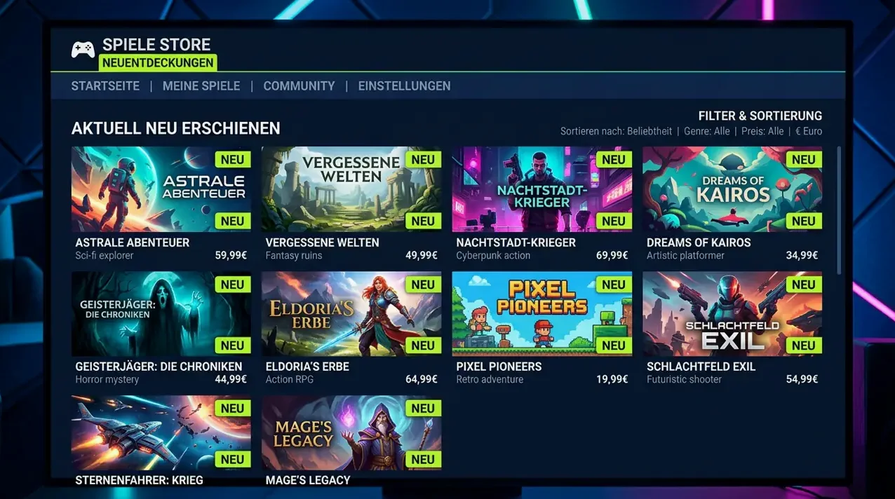Neu & Exklusiv · Spingranny